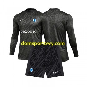 Koszulka KRC Genk Bramkarska Dziecięcy Wyjazdowe Koszulki Piłkarskie 2024-2025 Długi Rękaw
